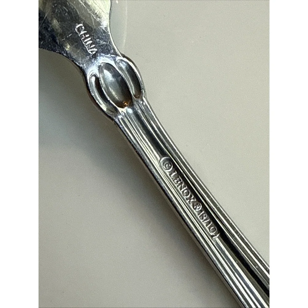 Lenox Chandelle 18/10 Stainless Flatware Tea Spoon 6 1/4 Inch RARE Used